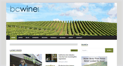 Desktop Screenshot of bcwine.com